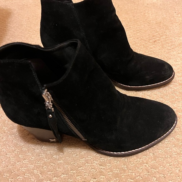 Sam Edelman suede booties. - Picture 2 of 8